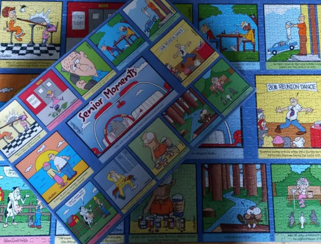 Senior Moments - Gibsons puzzle collectible [Barcode 5012269008289] - Main Image 4