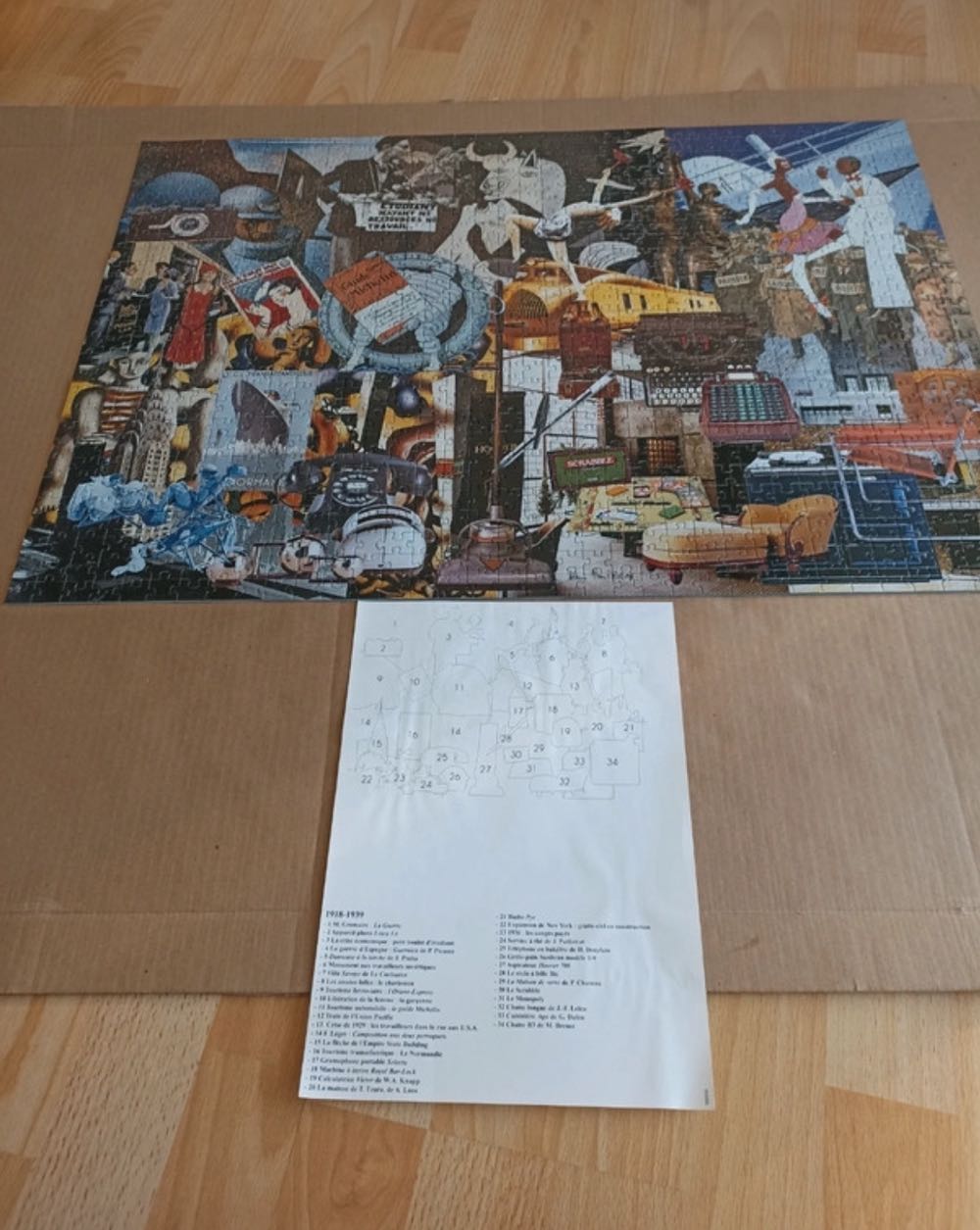 Collection 2000 1918-1939 - Ravensburger/Nathan puzzle collectible - Main Image 4