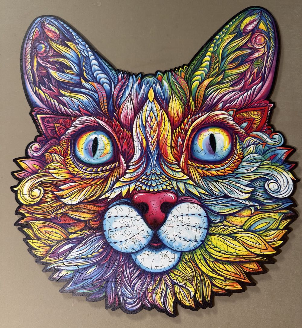 Impressive Cat - Unidragon puzzle collectible [Barcode 4870243500829] - Main Image 2