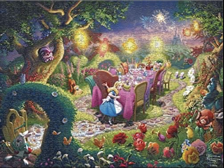 Mad Hatter Tea Party - Ceaco puzzle collectible - Main Image 2