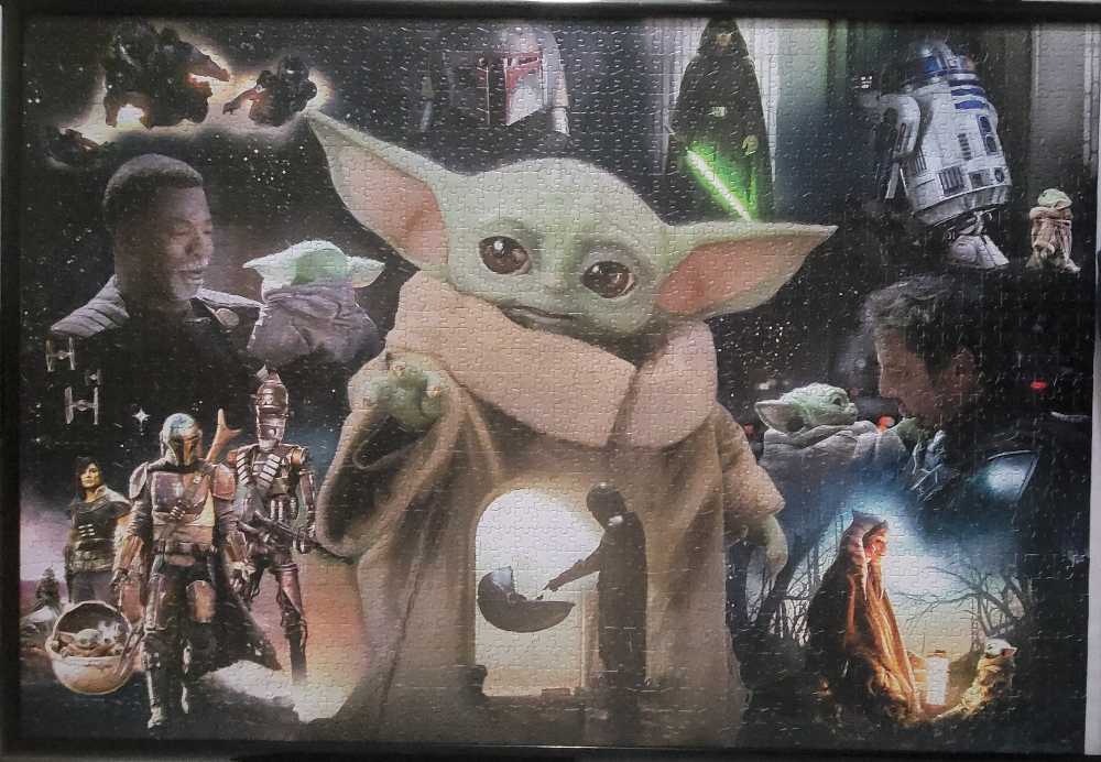 Star Wars - Grogu’s Journey - Buffalo Games & Puzzles puzzle collectible [Barcode 079346021284] - Main Image 2