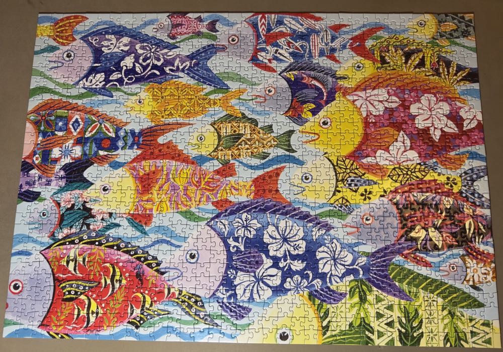 Hawaiian Fish - Ravensbuger puzzle collectible - Main Image 2