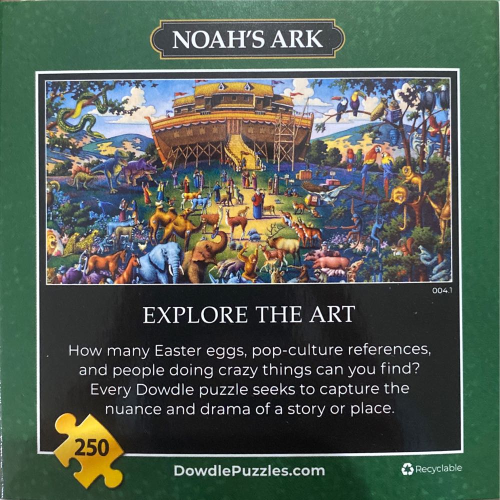 Noah’s Ark - Dowdle puzzle collectible - Main Image 2