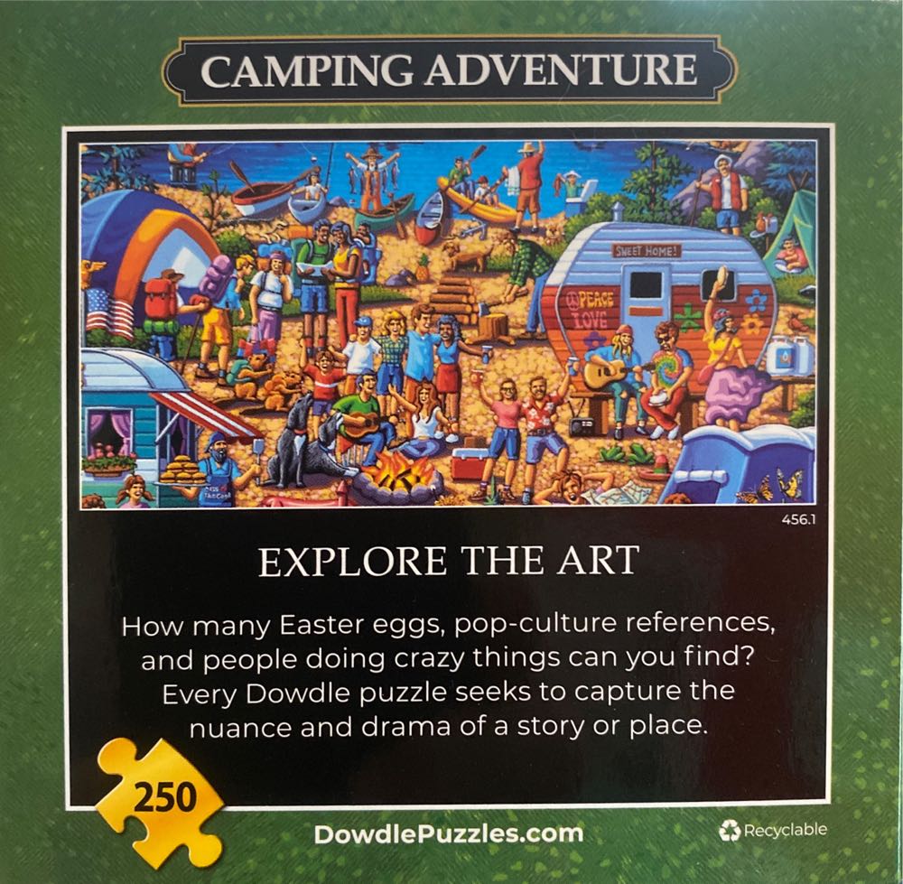 Camping Adventure - Dowdle puzzle collectible - Main Image 2