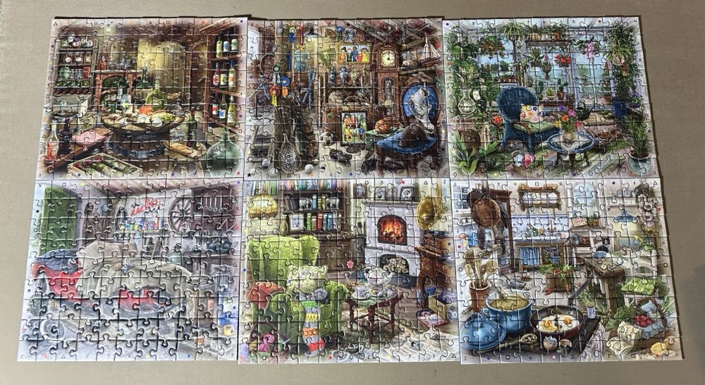 The Haunted Manor - Ravensbuger puzzle collectible [Barcode 4005556805754] - Main Image 2