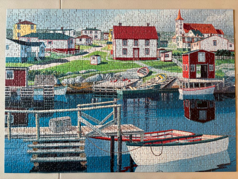Greenspond Harbor - Ravensbuger puzzle collectible [Barcode 4005556807864] - Main Image 2