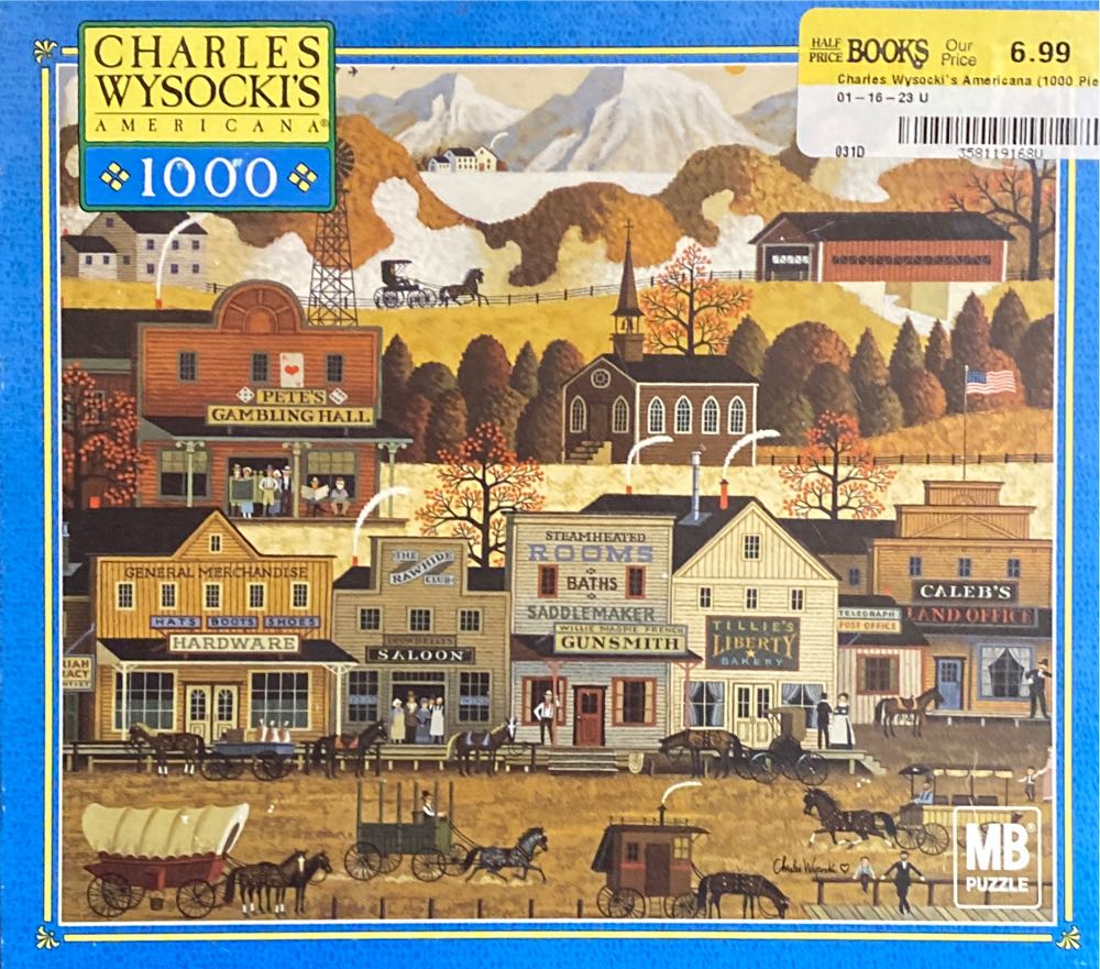 Pete’s Gambling Hall  puzzle collectible [Barcode 032244046797] - Main Image 1
