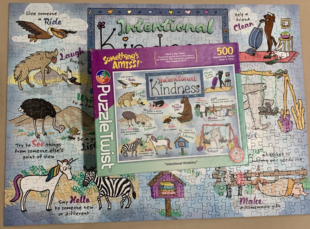 Intentional Kindness - Puzzle Twist 🇺🇸 puzzle collectible [Barcode 614399101776] - Main Image 2