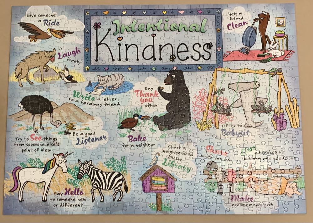 Intentional Kindness - Puzzle Twist 🇺🇸 puzzle collectible [Barcode 614399101776] - Main Image 3