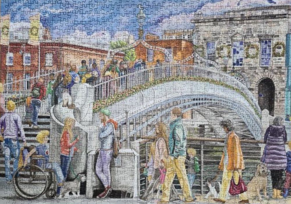 Ha Penny Bridge - Gibsons puzzle collectible [Barcode 5012269063509] - Main Image 3
