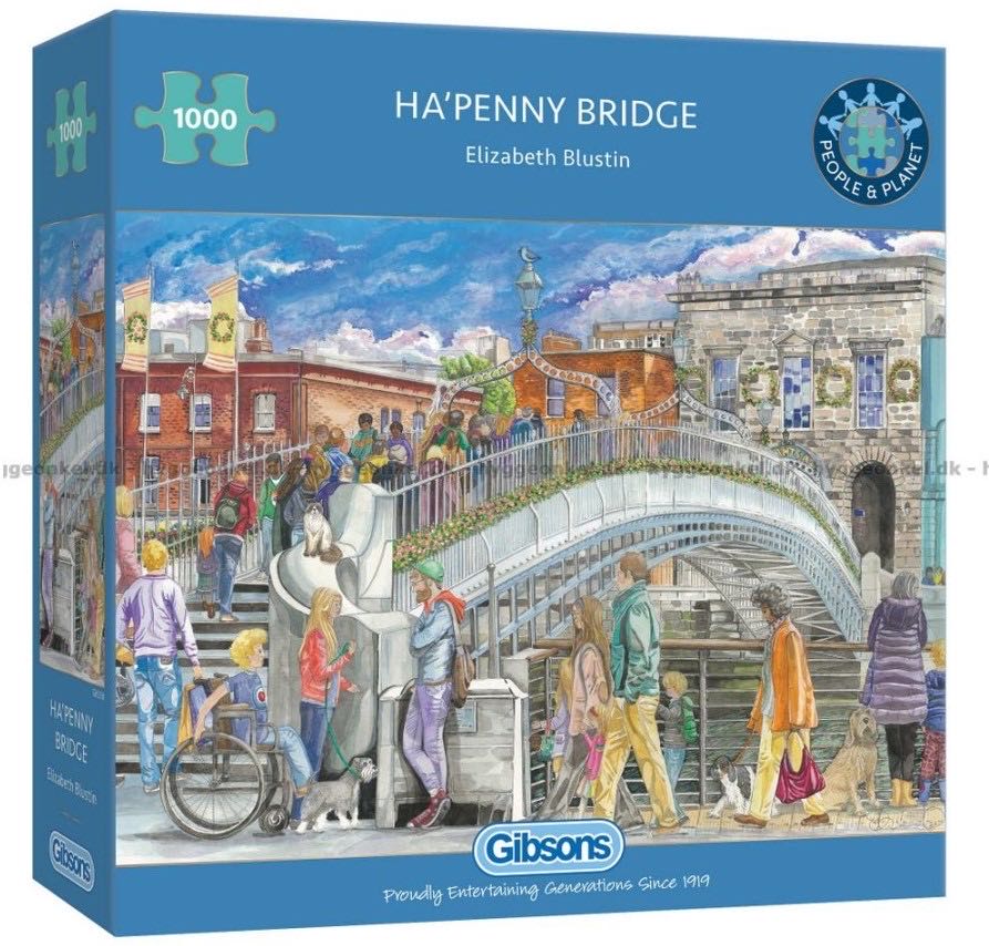 Ha Penny Bridge - Gibsons puzzle collectible [Barcode 5012269063509] - Main Image 4