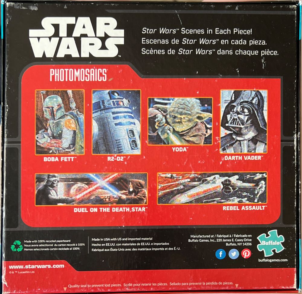 Darth Vader, Sith Lord - Buffalo Disney puzzle collectible - Main Image 2