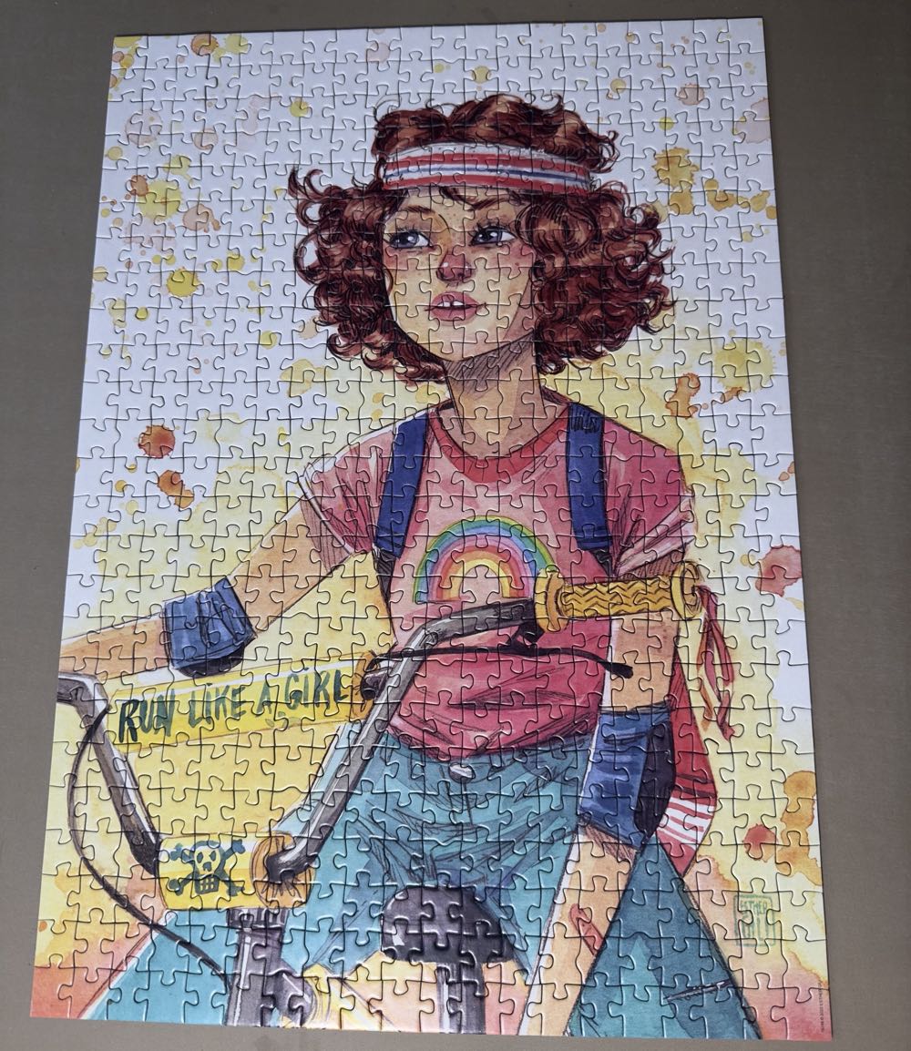 Run Like A Girl - Educa puzzle collectible [Barcode 8412668192492] - Main Image 2