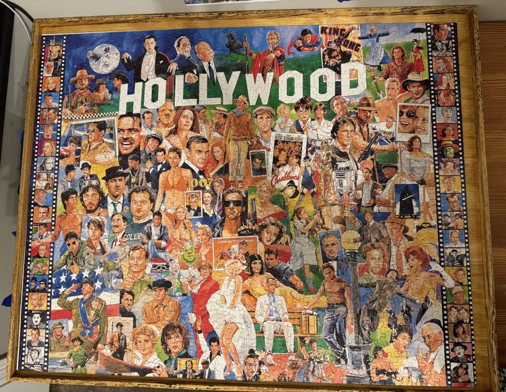 Hollywood - White Mountain 🇺🇸 puzzle collectible [Barcode 724819248780] - Main Image 2