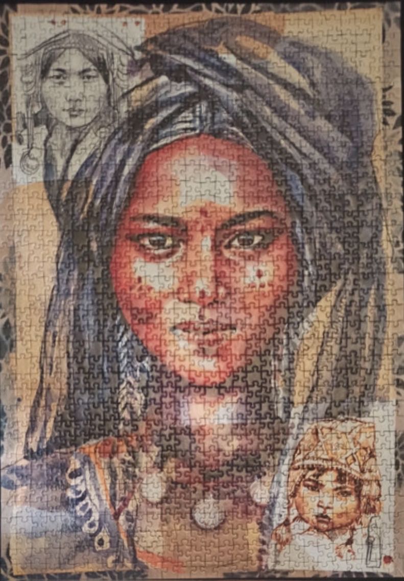 De Blauwe Sluier - Ravensburger/Nathan puzzle collectible [Barcode 4005556874651] - Main Image 3