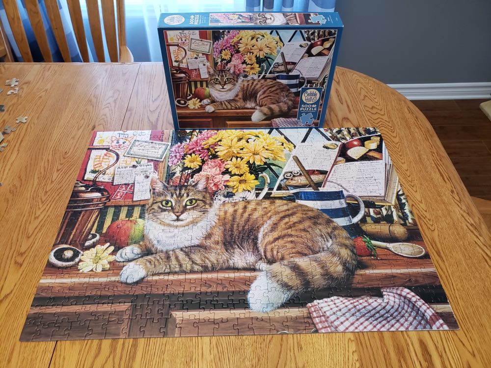 Cat Days - Cobble Hill puzzle collectible - Main Image 2
