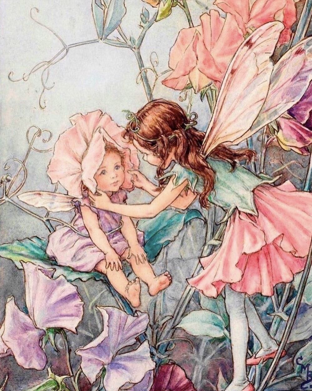 Flower Fairies Sweet Pea - Master - Line puzzle collectible [Barcode 8711597001050] - Main Image 2