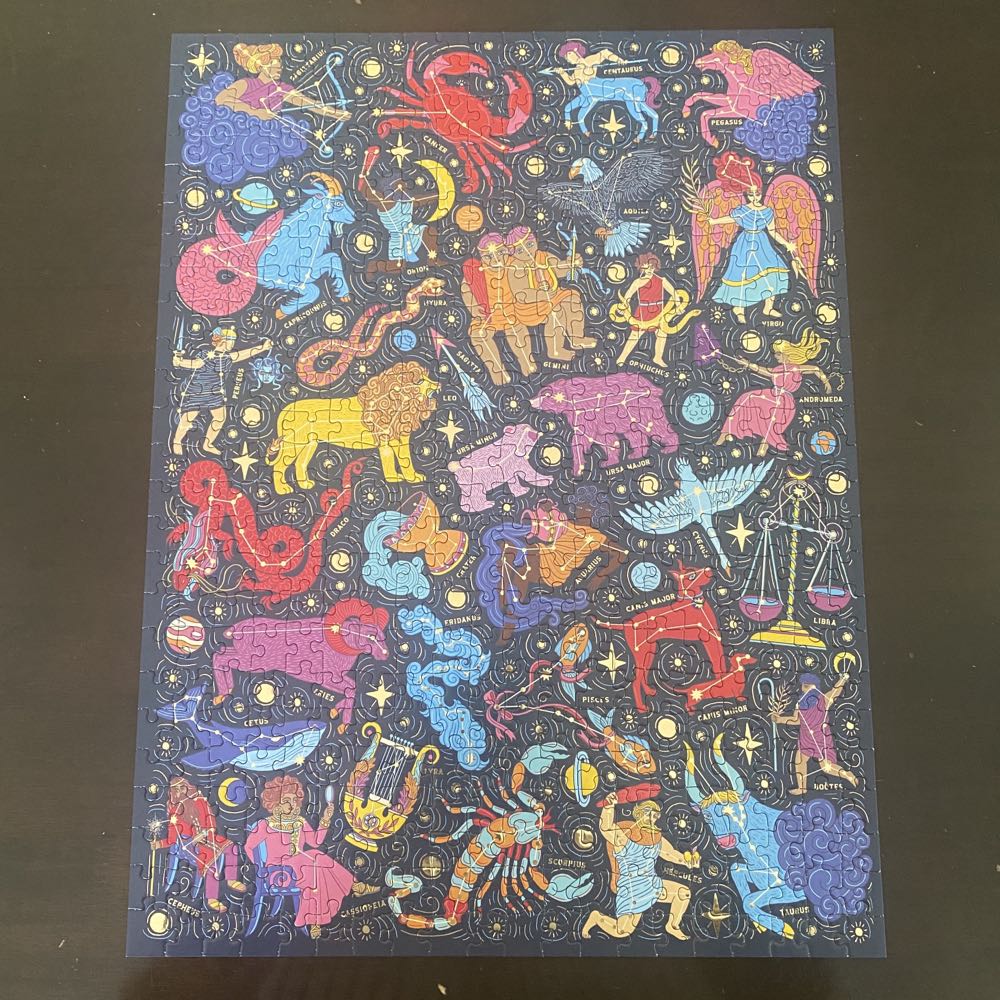 Constellations 101: Stargazing - Galison puzzle collectible [Barcode 9780735377967] - Main Image 2