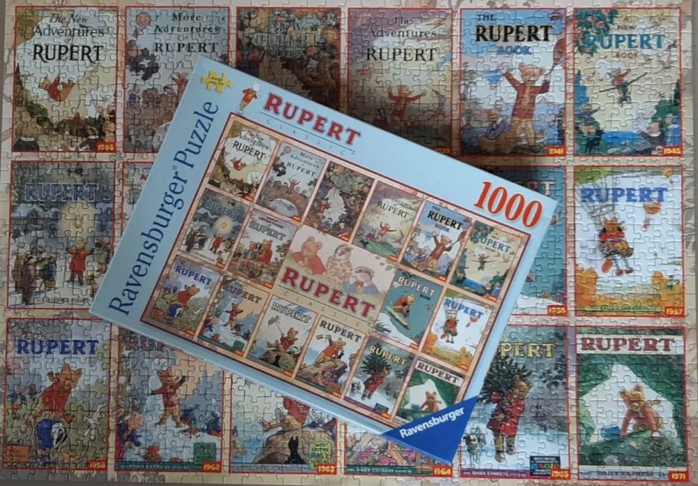 Rupert Anual Covers - Ravensburger puzzle collectible [Barcode 4005556156627] - Main Image 4