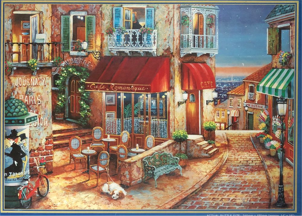 An Evening For Romance - Gibsons puzzle collectible [Barcode 5012269009019] - Main Image 2