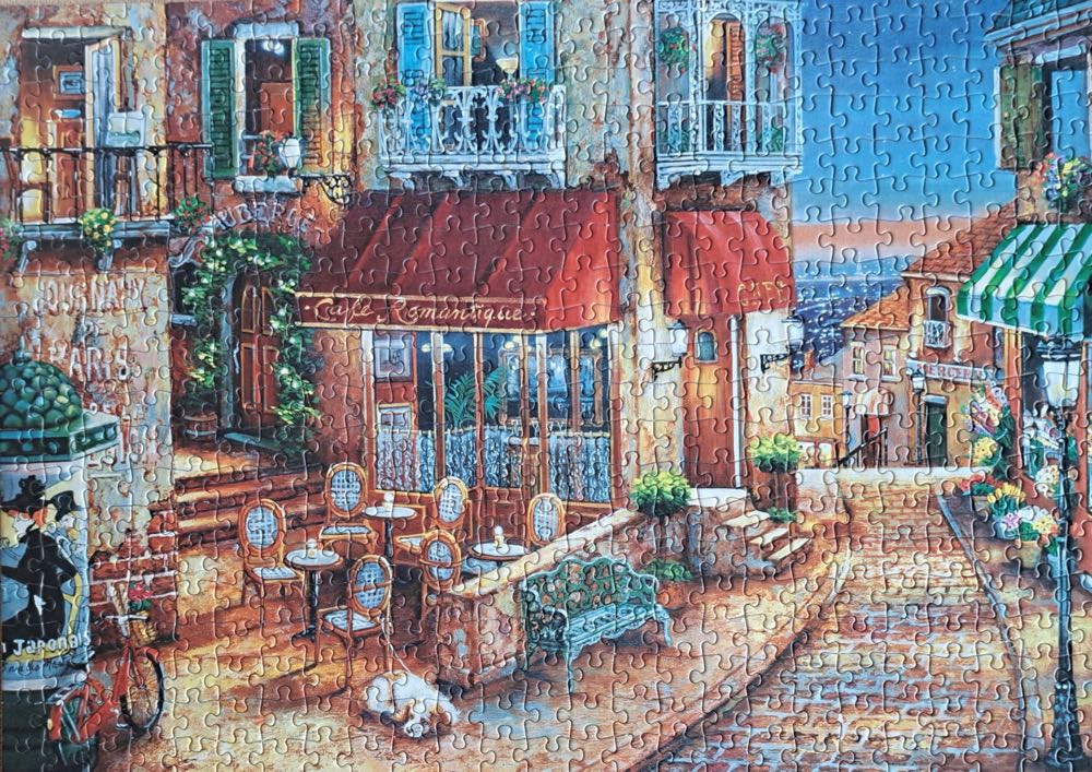 An Evening For Romance - Gibsons puzzle collectible [Barcode 5012269009019] - Main Image 3