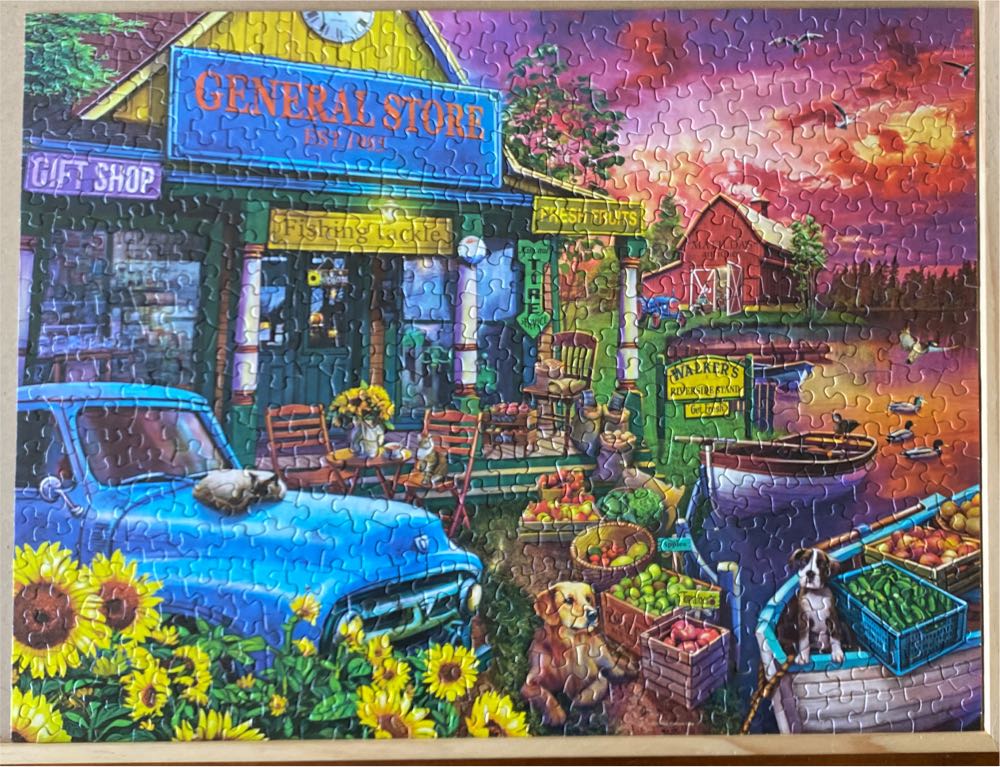 Riverside Market - Springbok 🇺🇸 puzzle collectible [Barcode 091683016549] - Main Image 2