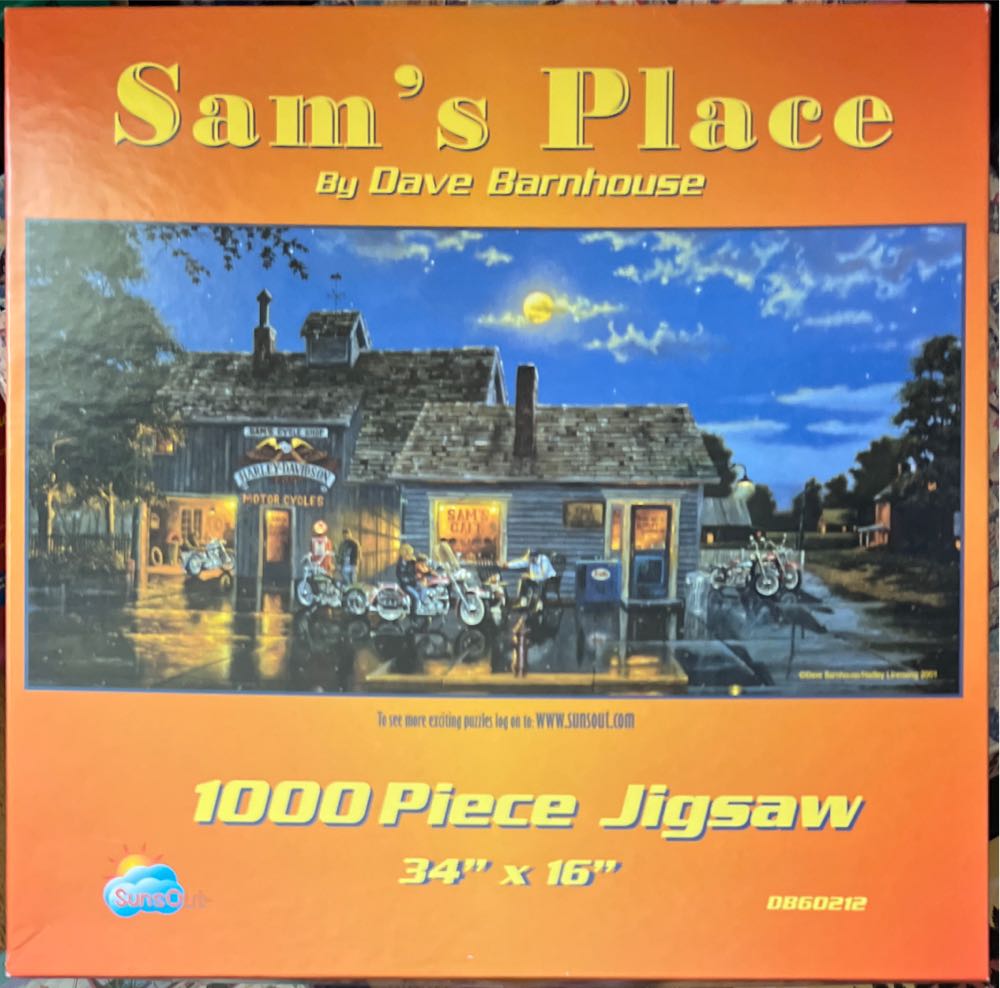 Sams Place - SunsOut puzzle collectible [Barcode 796780602120] - Main Image 2