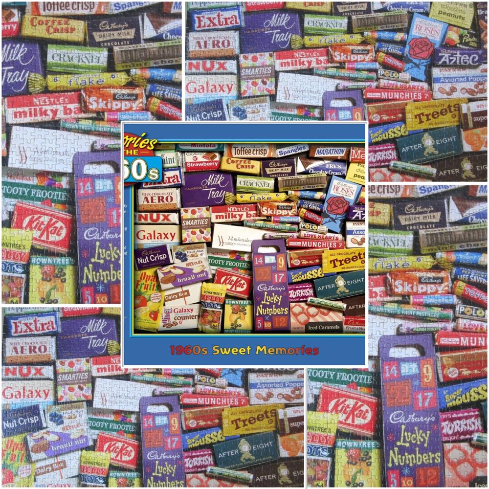 Sweet Memories 1960 - Gibsons puzzle collectible [Barcode 5012269070033] - Main Image 4