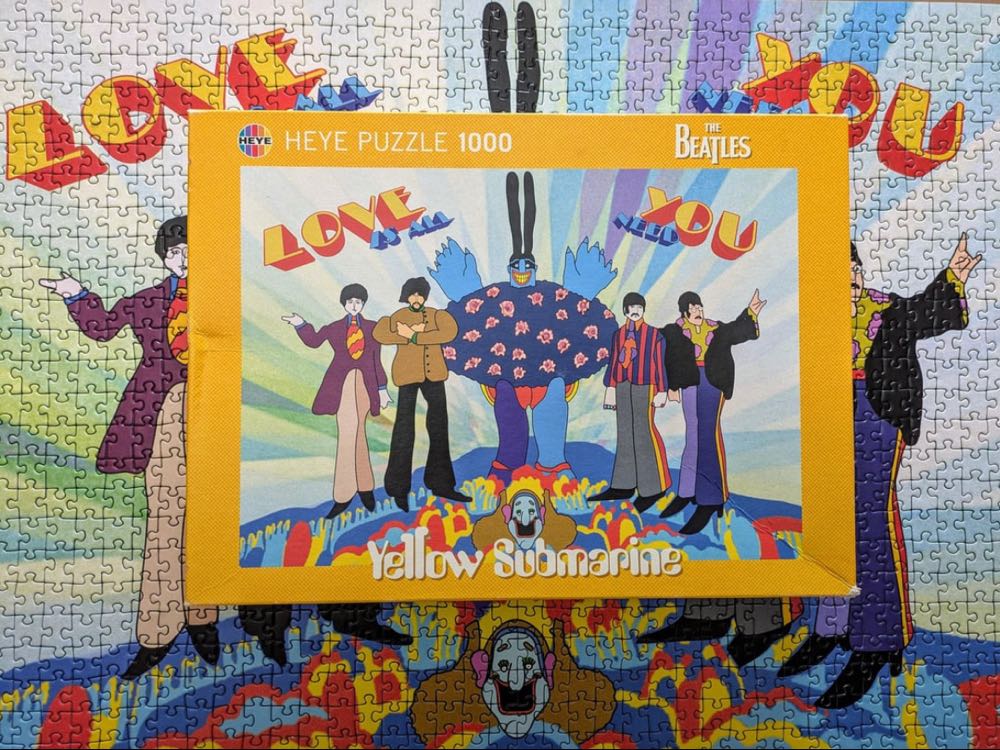 The Beatles Yellow Submarine (RARE) - Heye Puzzle puzzle collectible [Barcode 4001689292423] - Main Image 4