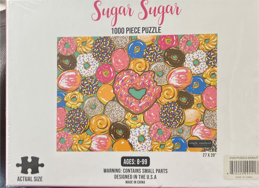 Sugar Sugar - Donut - Simply Southern puzzle collectible [Barcode 840224294416] - Main Image 2