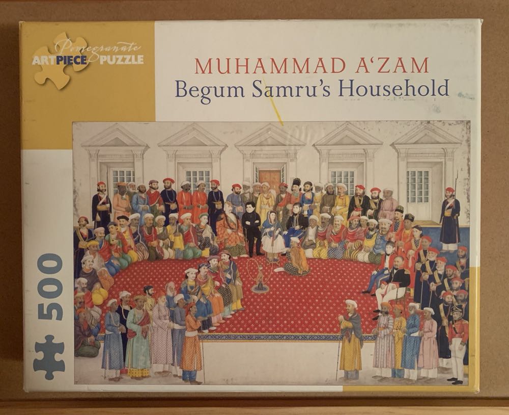 Begum Samru’s Household - Pomegranate 🇺🇸 puzzle collectible [Barcode 9780764963247] - Main Image 2