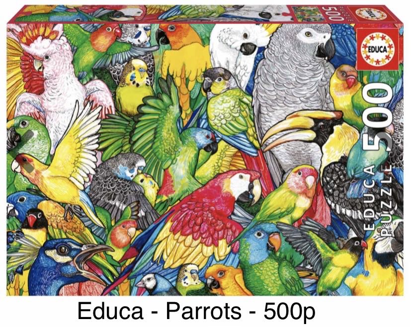 Educa - Parrots - Educa puzzle collectible - Main Image 2