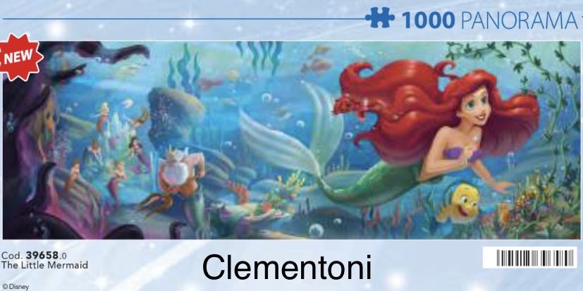 Clementoni - Panorama: The Little Mermaid - Clementoni puzzle collectible - Main Image 1