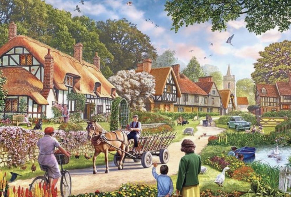 Rural Life - Gibsons puzzle collectible [Barcode 5012269022087] - Main Image 2