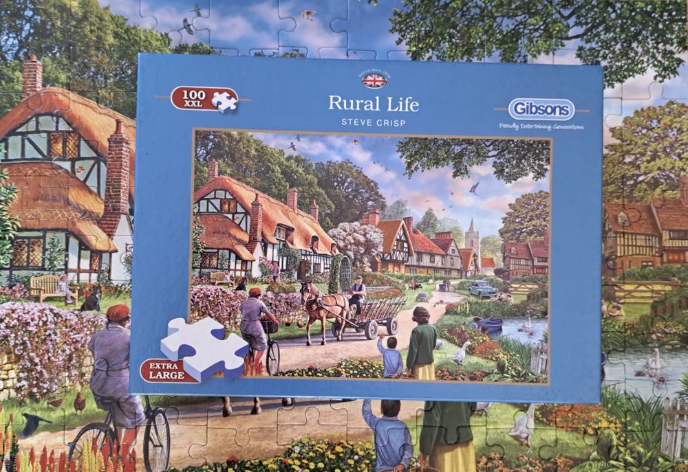 Rural Life - Gibsons puzzle collectible [Barcode 5012269022087] - Main Image 4