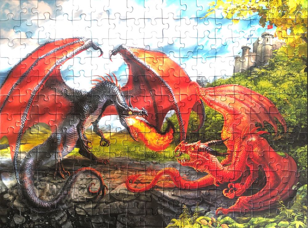Dueling Dragons 🟦 - Ravensburger puzzle collectible [Barcode 4005556127085] - Main Image 3