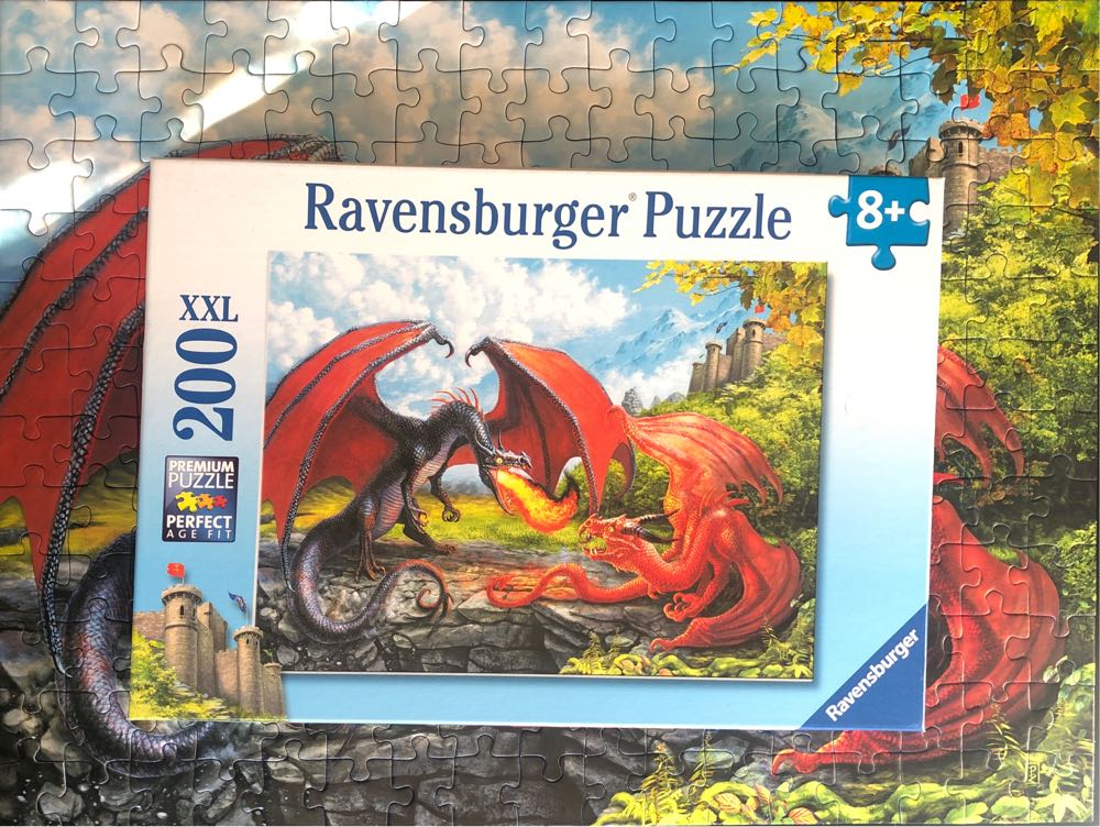 Dueling Dragons 🟦 - Ravensburger puzzle collectible [Barcode 4005556127085] - Main Image 4