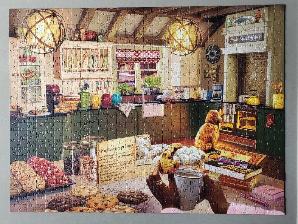 Cozy Kitchen (Artiest) - Ravensburger puzzle collectible [Barcode 4005556169429] - Main Image 2
