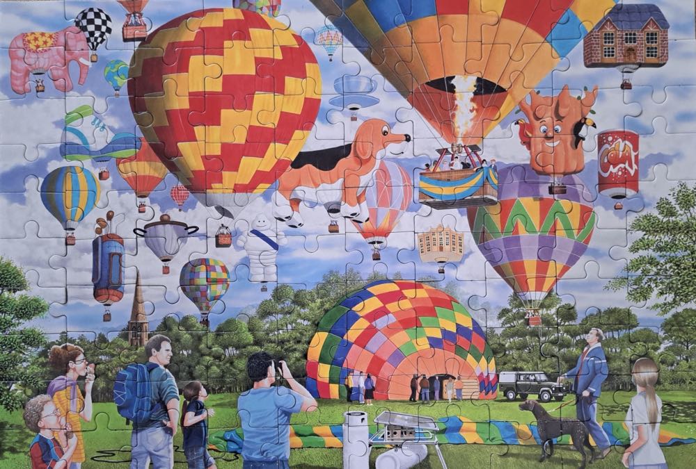 Balloon Bonanza 🟦 - Gibsons puzzle collectible [Barcode 5012269022025] - Main Image 3