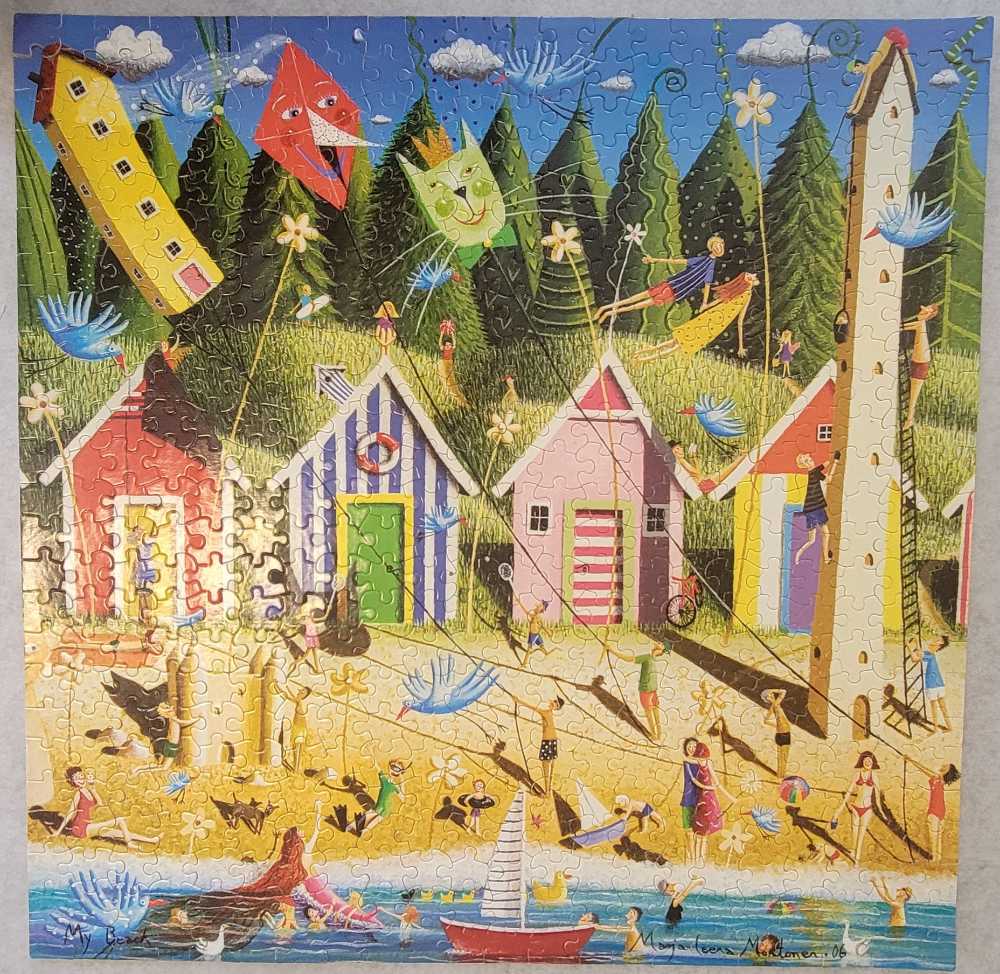 My Beach - Ceaco puzzle collectible [Barcode 021081023627] - Main Image 2