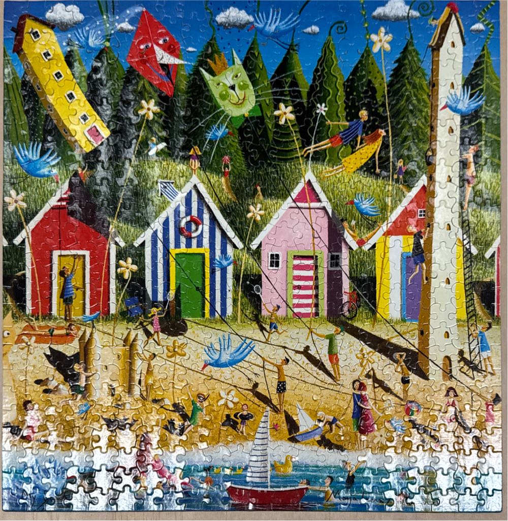 My Beach - Ceaco puzzle collectible [Barcode 021081023627] - Main Image 3