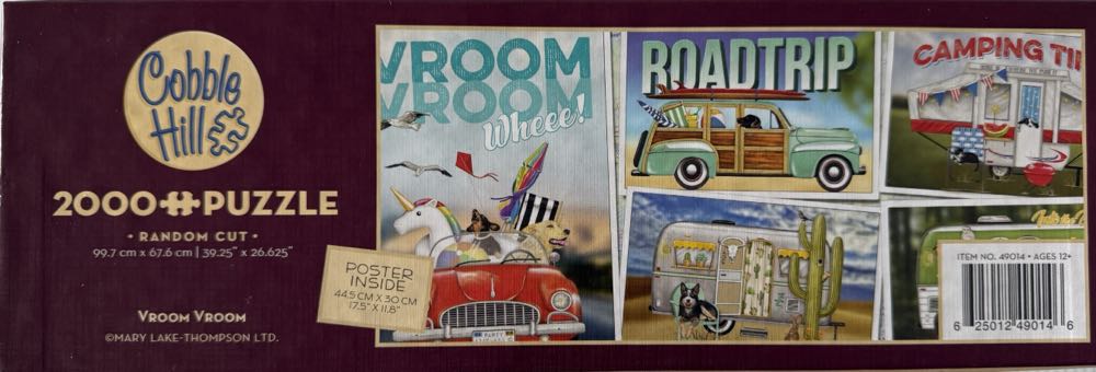 Vroom Vroom - Cobble Hill puzzle collectible - Main Image 3