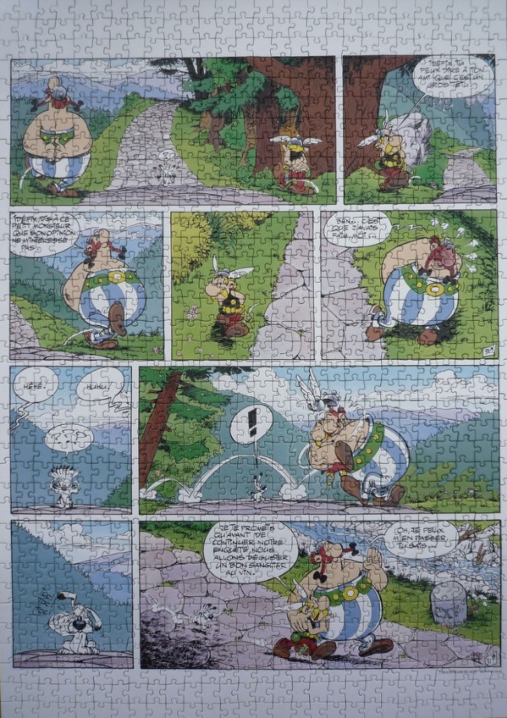 Asterix -le Bouclier Arvène🟦🇨🇦 - Ravensburger/Nathan puzzle collectible [Barcode 4005556874507] - Main Image 3