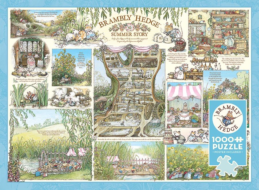 Brambly Hedge Summer Story - Cobble Hill puzzle collectible - Main Image 1