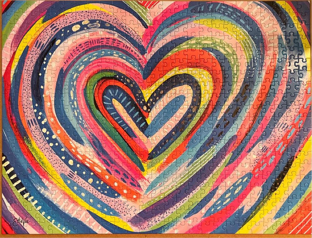 Heart Burst - Lang puzzle collectible [Barcode 726225122326] - Main Image 2