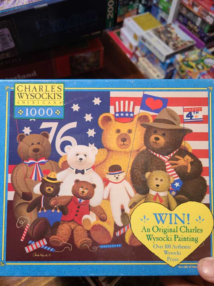 Patriotic stuffy bunch - Hasbro puzzle collectible [Barcode 4895145402750] - Main Image 2