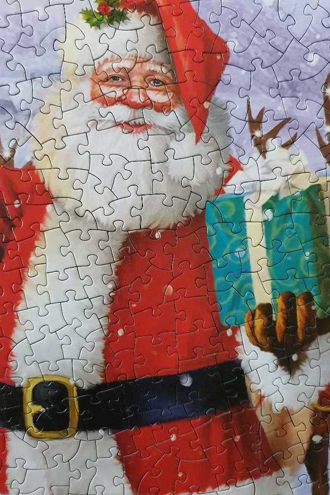 Santa’s Sled (v) Cheryl - Eurographics puzzle collectible [Barcode 628136656399] - Main Image 3