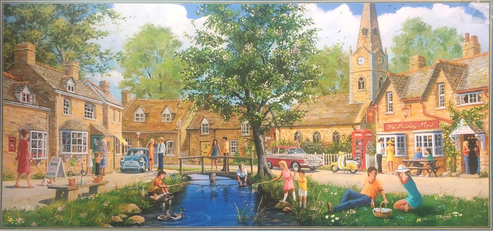 Village Weekend - Gibsons 🇬🇧 puzzle collectible [Barcode 5012269040159] - Main Image 2