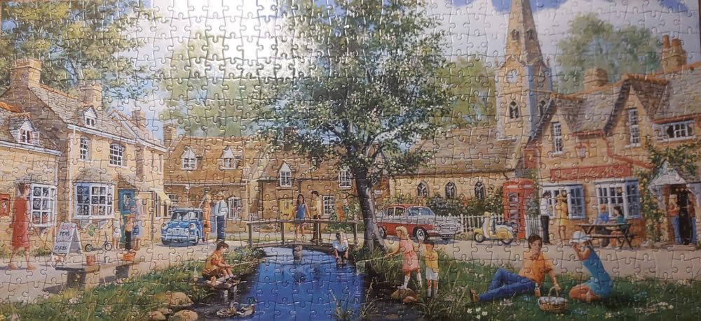 Village Weekend - Gibsons 🇬🇧 puzzle collectible [Barcode 5012269040159] - Main Image 3