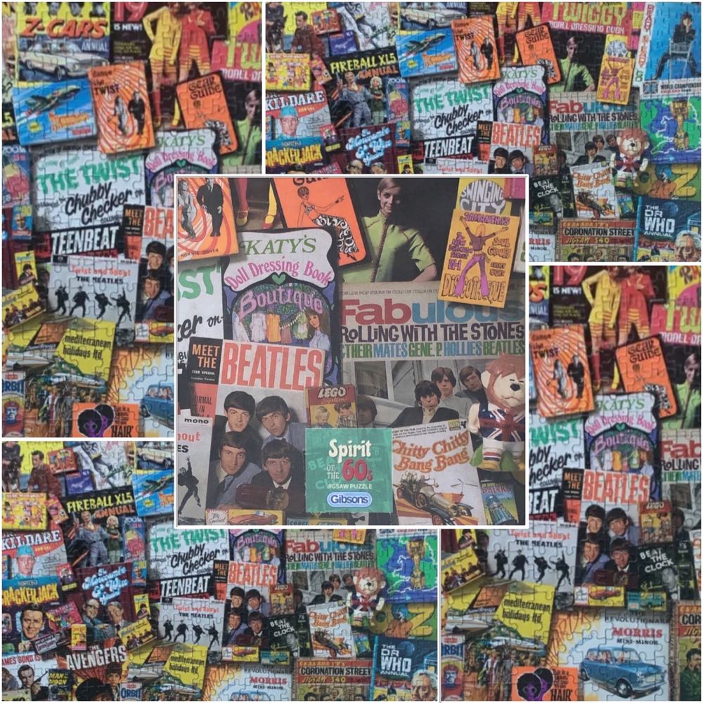 Spirit Of The Sixties FOTO - Gibsons puzzle collectible [Barcode 5012269034127] - Main Image 4